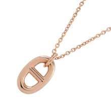 Load image into Gallery viewer, HERMES Chaine d'Ancre Farandole Necklace Size PM 18K Pink Gold