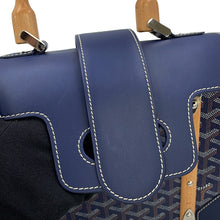 Load image into Gallery viewer, GOYARD Saigon Navy BlueSAIGR2PMLTY12CL12P PVC Leather Size PM