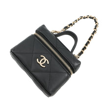 Load image into Gallery viewer, CHANEL Matelasse Bag Charm BlackAP4897-B10583-94305 Caviar Leather