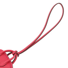 将图像加载到图库查看器中,HERMES Bolide On-Wheel Bag Charm Rose Extreme/Vert Vertigo Chevre Myzore Goatskin