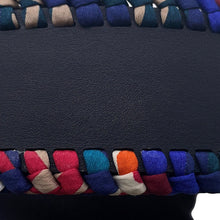 Load image into Gallery viewer, HERMES Headband Serie Grace Navy/Multicolor Swift Leather
