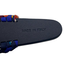Load image into Gallery viewer, HERMES Headband Serie Grace Navy/Multicolor Swift Leather