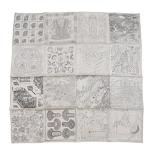 将图像加载到图库查看器中,HERMES Carre Double Face Robokabar 2023 Year Gift Size 60 Gray/White Silk100%