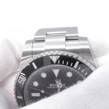 将图像加载到图库查看器中,ROLEX Submariner W40mm Stainless Steel Black Dial114060