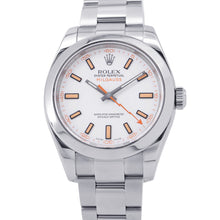 Load image into Gallery viewer, ROLEX Milgauss W40mm Stainless Steel White Dial116400