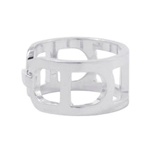 将图像加载到图库查看器中,HERMES Ever Chaine d'Ancre Ring Size MM/53/#13 SV925