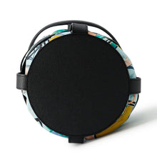 Load image into Gallery viewer, HERMES Muzaldine Black/Multicolor Epsom Silk