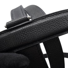 Load image into Gallery viewer, HERMES Muzaldine Black/Multicolor Epsom Silk