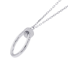 将图像加载到图库查看器中,CARTIER Juste Un Clou NecklaceB7224891 18K White Gold