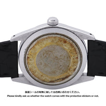 Load image into Gallery viewer, TUDOR Oyster Prince W34mm Stainless Steel Leather Silver Dial7995