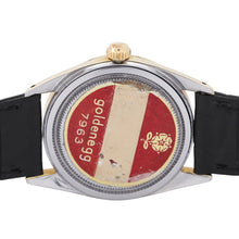 将图像加载到图库查看器中,TUDOR Oyster Prince W33mm Gold Plated Leather Silver Dial7963