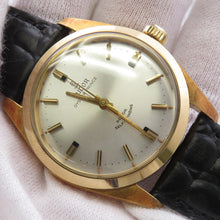 Load image into Gallery viewer, TUDOR Tudor Oyster Prince W34mm Gold Plated Leather Silver Dial7995/1
