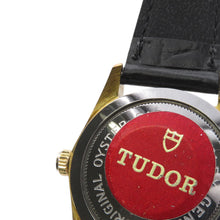 Load image into Gallery viewer, TUDOR Tudor Oyster Prince W34mm Gold Plated Leather Silver Dial7995/1