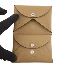 将图像加载到图库查看器中,HERMES Calvi Duo Dune Epsom