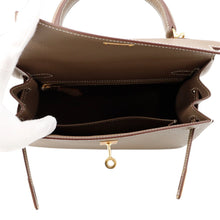 Load image into Gallery viewer, HERMES Kelly Sellier sewing Etoupe Epsom Size 25