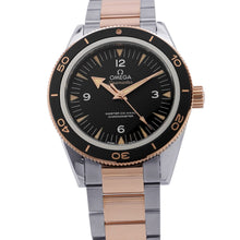 将图像加载到图库查看器中,OMEGA Seamaster 300 Master Co-Axial W41mm Stainless Steel K18PG Black Dial233.20.41.21.01.001