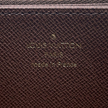 Load image into Gallery viewer, LOUIS VUITTON Zippy Wallet BrownN41661 Damier ・Ebene