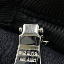 Load image into Gallery viewer, PRADA Padded Re-Nylon Tote Bag Black1BG436_RDJN_F0002_V_OOO Nylon Nappa Leather Size Medium