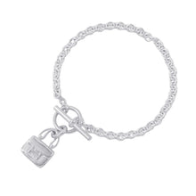 Load image into Gallery viewer, HERMES Amulette Constance Bracelet Size ST SV925