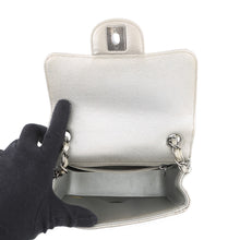 Load image into Gallery viewer, CHANEL Mini Materasse Chain Shoulder SilverA35200 Caviar Leather Size 17