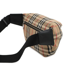 Load image into Gallery viewer, BURBERRY Checked belt bag Beige8010430 Cotton80% Polyester20%