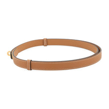 将图像加载到图库查看器中,HERMES Kelly Belt Gold Epsom