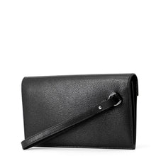 Load image into Gallery viewer, HERMES kelly pocket long Black Chevre Shamqila