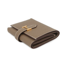 Load image into Gallery viewer, HERMES Bearn combine Etoupe Chevre Myzore Goatskin