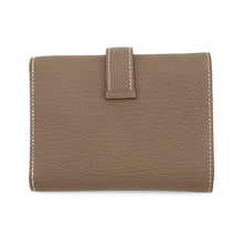 Load image into Gallery viewer, HERMES Bearn combine Etoupe Chevre Myzore Goatskin