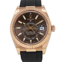 Load image into Gallery viewer, ROLEX Sky-Dweller W42mm 18K Pink Gold Chocolate Dial326235