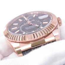 将图像加载到图库查看器中,ROLEX Sky-Dweller W42mm 18K Pink Gold Chocolate Dial326235