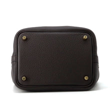 将图像加载到图库查看器中,HERMES Picotin Lock Pull Noir Taurillon Clemence Size PM