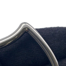 Load image into Gallery viewer, HERMES Cheval Key Ring Silver Metal