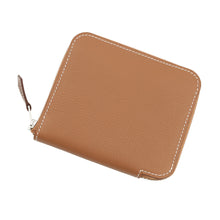 将图像加载到图库查看器中,HERMES Azap compact silk in Gold Evercolor