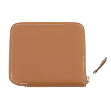 将图像加载到图库查看器中,HERMES Azap compact silk in Gold Evercolor