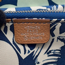 将图像加载到图库查看器中,HERMES Azap compact silk in Gold Evercolor