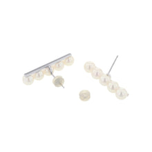 将图像加载到图库查看器中,TASAKI Balance Plus EarringsE-3842-18KWG 18K White Gold