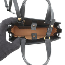 将图像加载到图库查看器中,Delvaux Tempe Crash BlackAA0646BQS099ZDO Calf Leather Size Small