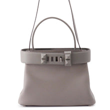 将图像加载到图库查看器中,HERMES Medor 2WAY Handbag Gris Meyer Togo Leather Swift Leather Size 26