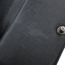 Load image into Gallery viewer, CHANEL Boy Chanel Matelasse ChainShoulder Bag BlackA67086 Caviar Leather Size 25