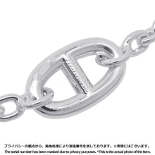 将图像加载到图库查看器中,HERMES Chaine d'Ancre Farandole Bracelet Size SH SV925