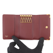 将图像加载到图库查看器中,CARTIER Must-have Cartier 6-Key Case BordeauxL3000156 Leather