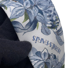 Load image into Gallery viewer, HERMES Twilly 《Near the equator》 Gris Pelle /Yellow/Green Silk100%