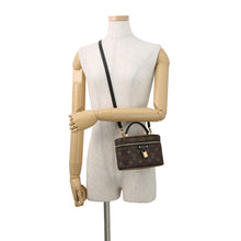 Load image into Gallery viewer, LOUIS VUITTON Vanity Chain Pouch NoirM47125 Monogram Monogram Reverse Canvas