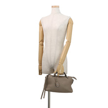 将图像加载到图库查看器中,FENDI Selleria Bytheway Greige8BL155 Calf Leather Size Medium