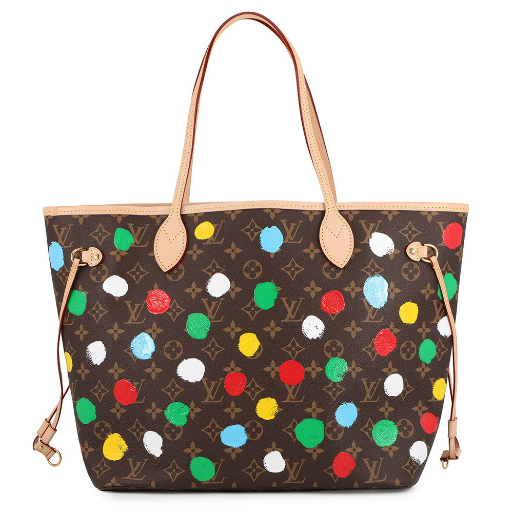 LOUIS VUITTON LV × YK Neverfull Brown/MulticolorM46381 Monogram