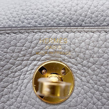 Load image into Gallery viewer, HERMES Lindy Blue Gacier Taurillon Clemence Size Mini