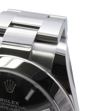 将图像加载到图库查看器中,ROLEX Datejust 41 W41mm Stainless Steel Black Dial126300