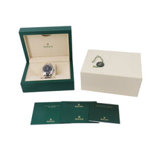 将图像加载到图库查看器中,ROLEX Datejust 41 W41mm Stainless Steel Black Dial126300