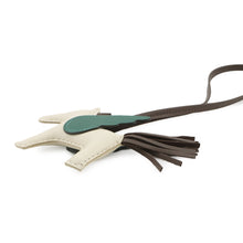 将图像加载到图库查看器中,HERMES Rodeo Pegasus Craie/Chocolat/Vert Moyen Lambskin Size PM